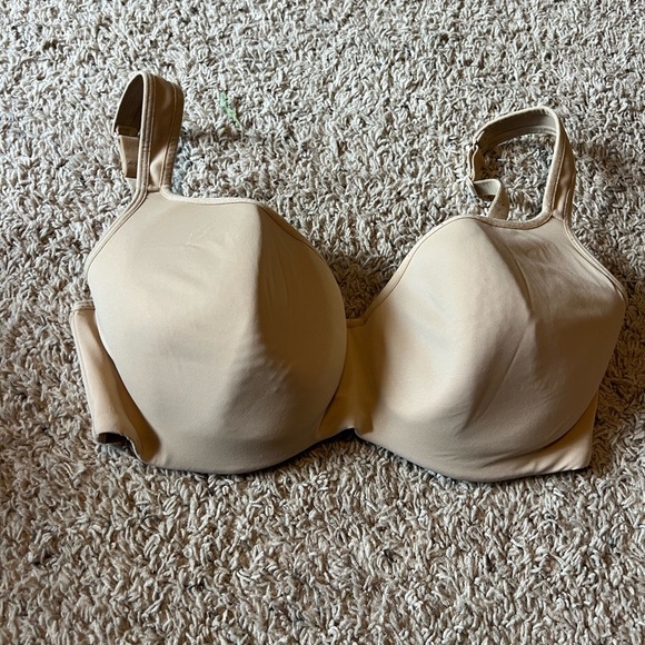Cacique Tan Full Coverage Bra with Molded Cups - Picture 1 of 3